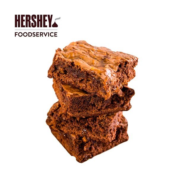 BROWNIES DE CHOCOLATE Y CHISPAS DE CARAMELO Y SAL DE MAR BY HERSHEY’S