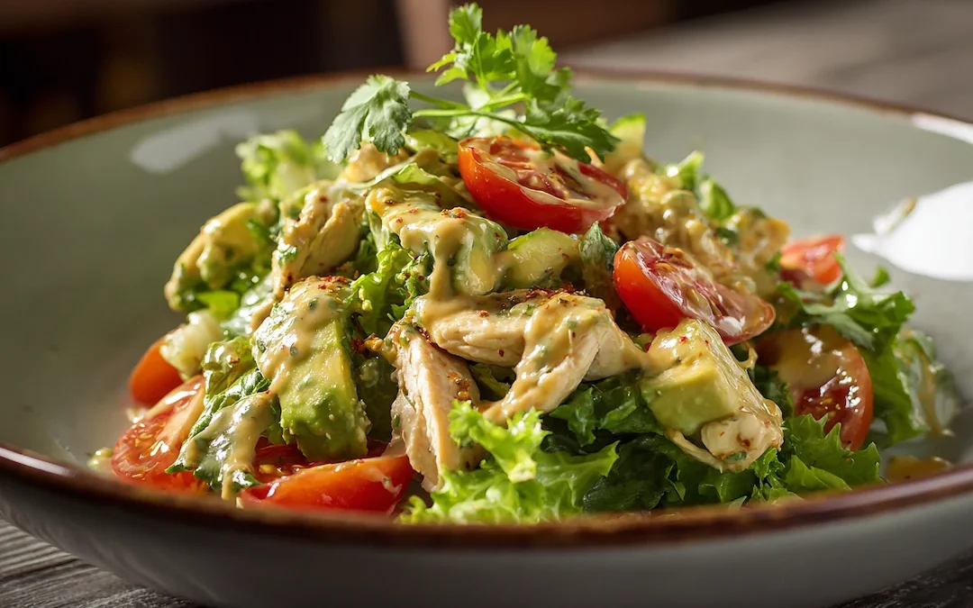 ENSALADA CON ADEREZO CREMOSO DE AGUACATE BY NESTLÉ