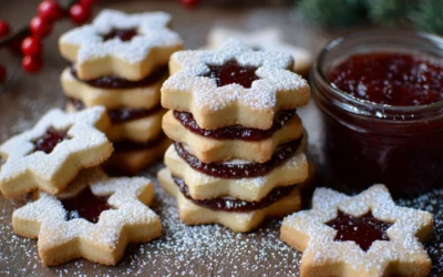 GALLETAS LINZER DE CHOCOLATE Y MERMELADA BY HERSHEY’S