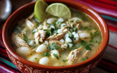 POZOLE BLANCO DE POLLO