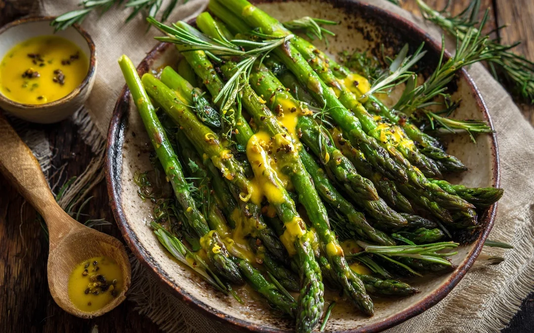 ESPÁRRAGOS CON VINAGRETA DE MOSTAZA BY DESPÁCHATE