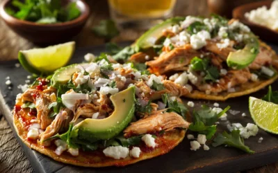 TOSTADAS DE POLLO AL CHIPOTLE BY DESPÁCHATE