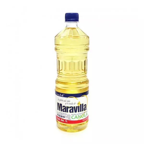 Aceite Puro de Canola Maravilla® 1Lt