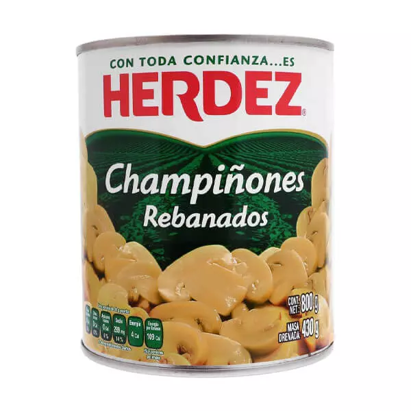 Champiñon Rebanado Herdez® 800 Gr