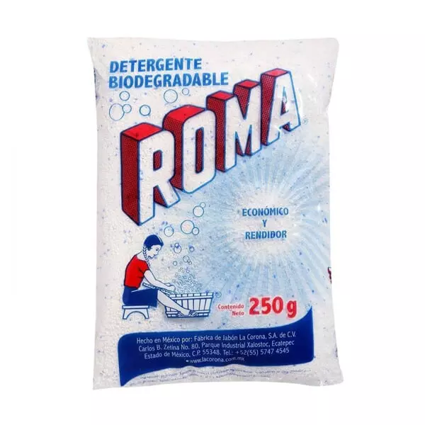 Detergente en Polvo Roma® 250 gr