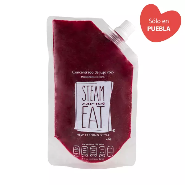Concentrado de Jugo Rojo Steam and Eat® 230 gr