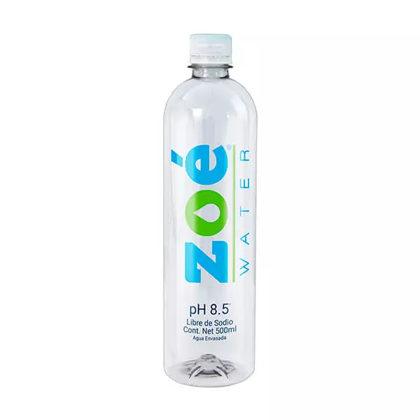 Agua Alcalina Zoe Water® Clásica 500ml