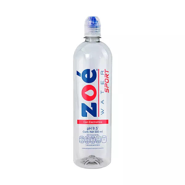 Agua Alcalina Zoe Water® Sport 500ml