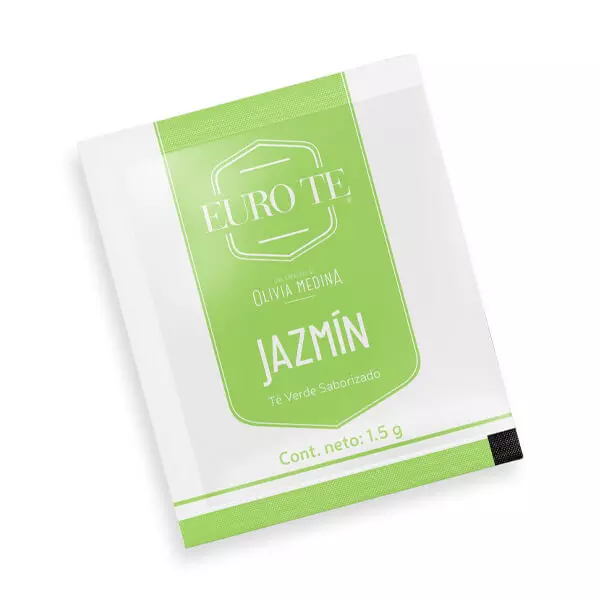 Té Verde Jazmín Euro te® 50 bolsitas de 1.5 gr c/u