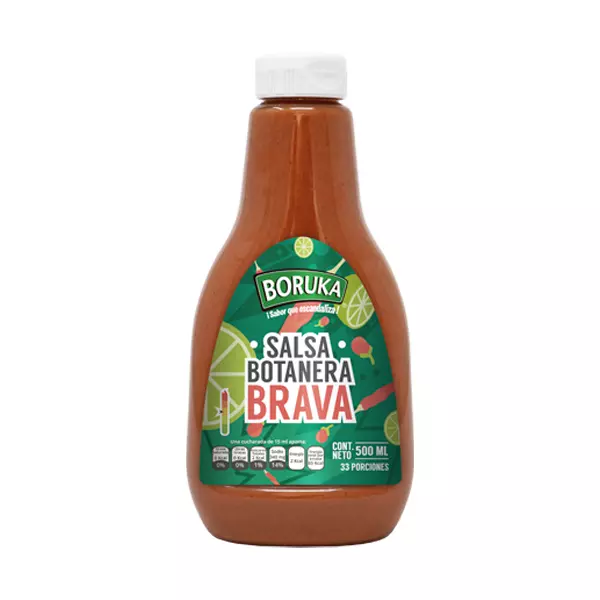 Salsa Botanera Brava Boruka® 500 ml