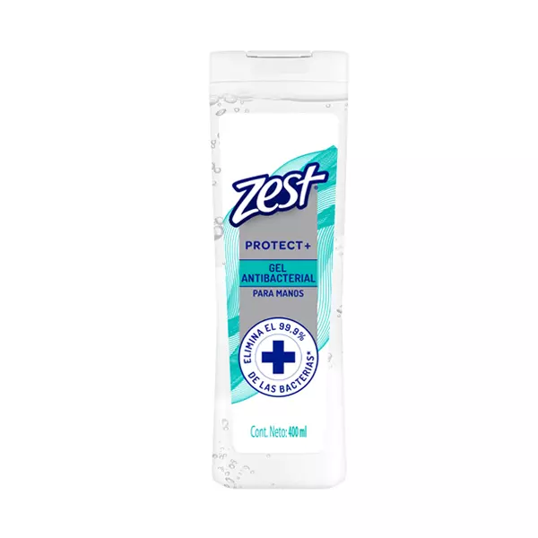 Gel Antibacterial para Manos Zest® 400 ml