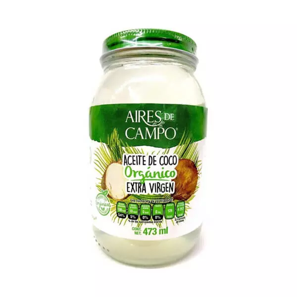 Aceite de Coco Orgánico Extra Virgen Aires de Campo®