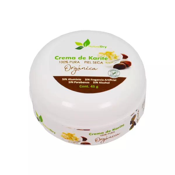 Crema Natural de Karité Orgánica Natural Dry® 45 gr