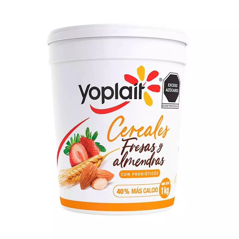 Yogurt Batido Cereales Fresa Yoplait® 1 kg