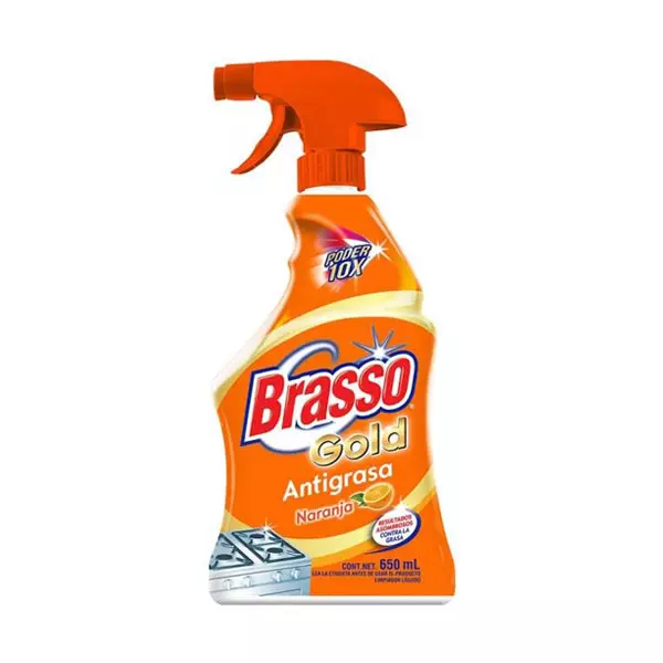 Limpiador Liquido Antigrasa Brasso® Gold 650 ml