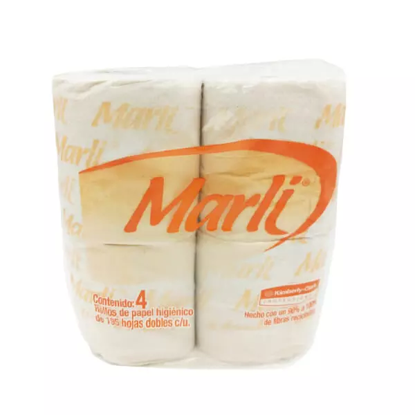 Papel Higiénico Marli® 4 rollos