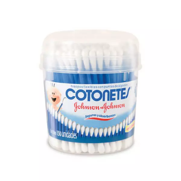 Hisopo Cotonete Johnson & Jonhson® 150 piezas