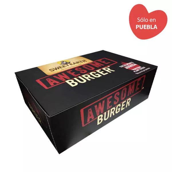 Hamburguesa de Proteína Vegetal Awesome Burger Sweet Earth® 4 Piezas