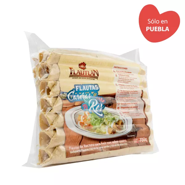 Flautas de Res Deshebrada Flautas® 10 Flautas