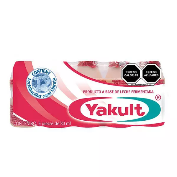 Yakult® paquete de 5 piezas de 80 ml