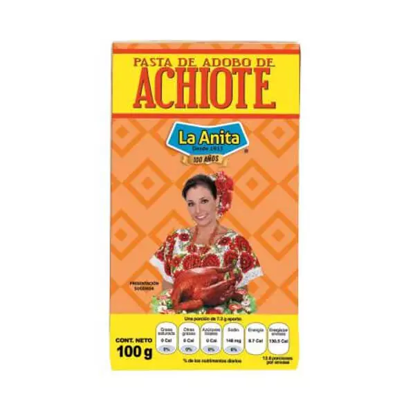 Pasta de Adobo de Achiote La Anita® 100 gr