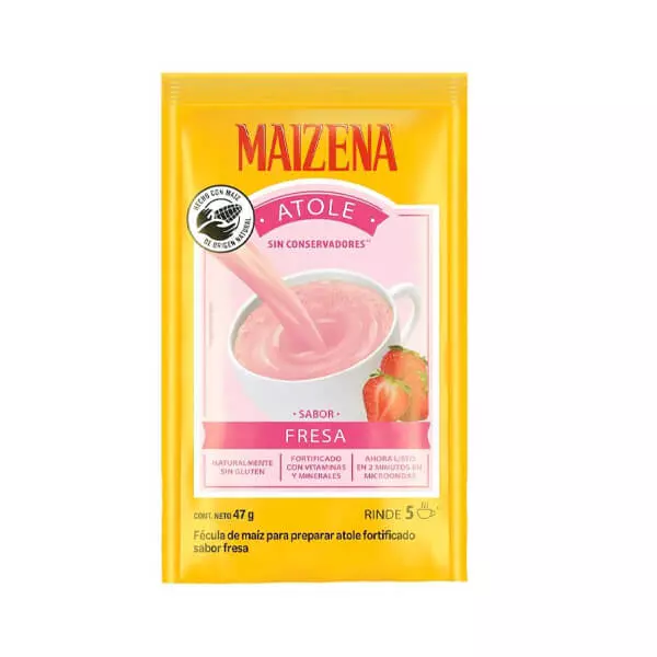 Fécula de Maíz para Atole Maizena® Varios sabores 47 gr