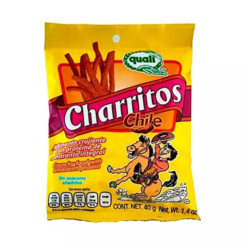 Charritos de Amaranto con Chile Quali® 40 gr