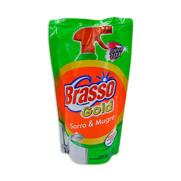 Repuesto limpiador liquido Brasso Gold sarro y mugre 500 ml