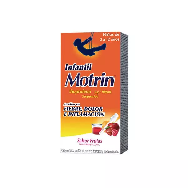 Motrín® Infantil Sabor Fresa 120 ml