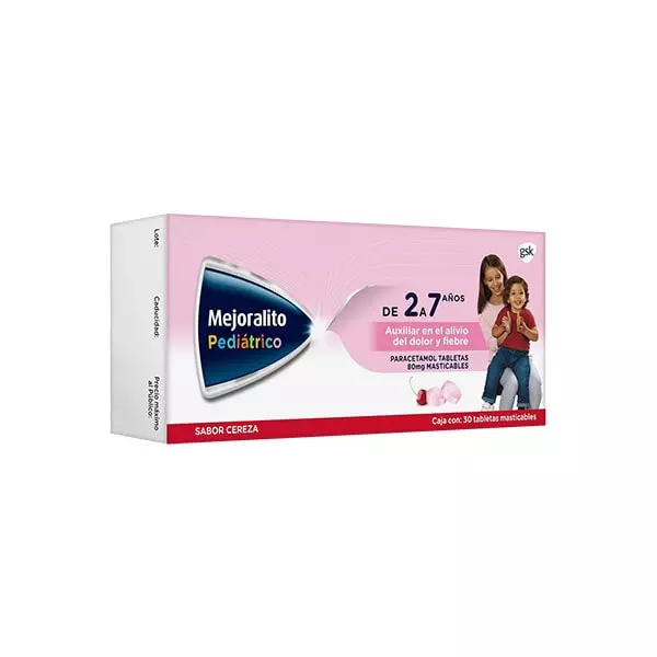 Mejoralito Pediatrico 30 Tabletas