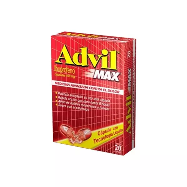 Advil Max 20 Cápsulas