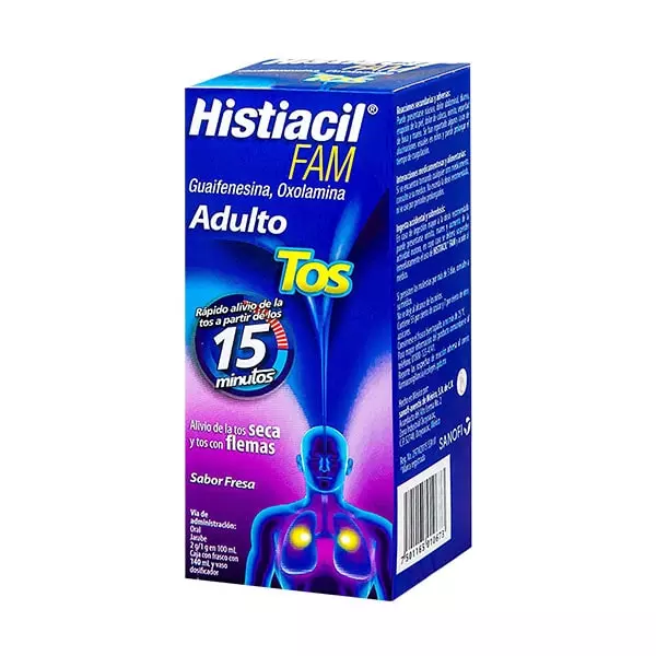 Histiacil Jarabe de 140 mililitros