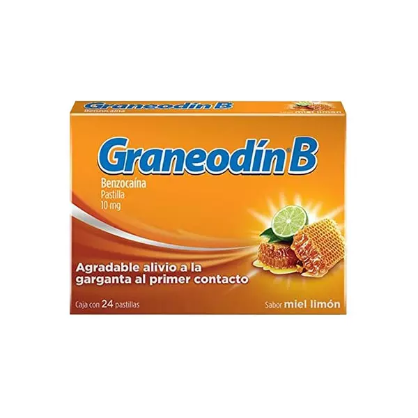 Graneodín® Miel y Limón 24 tabletas