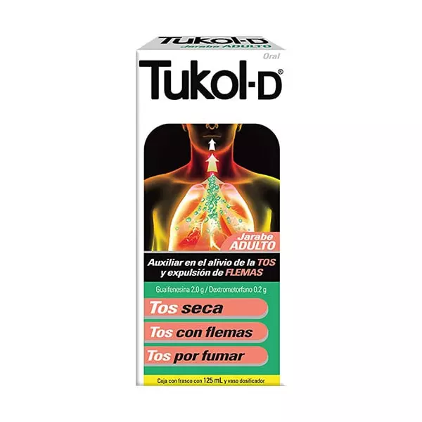 Jarabe Tukol D 125 mililitros