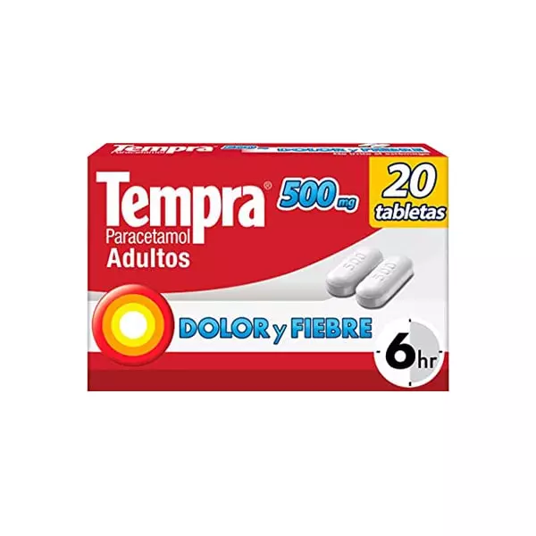 Tempra® 500 20 Tabletas