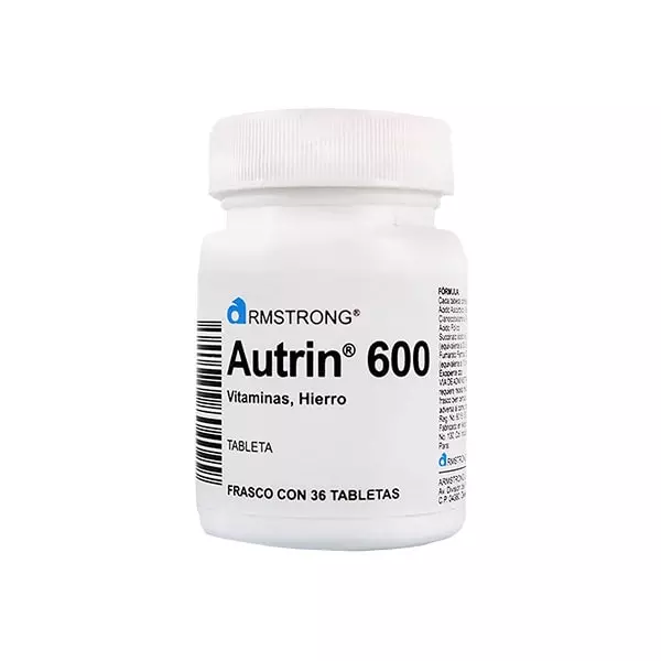 Autrin 600 mg 36 Tabletas