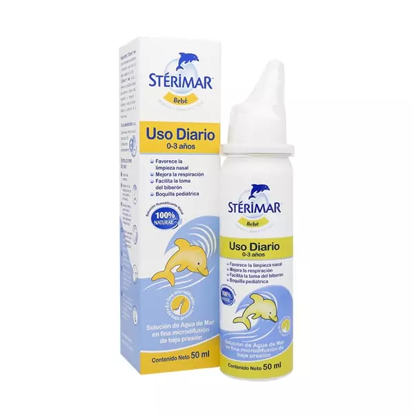 Sterimar® Bebé Agua de Mar de uso diario 50 ml