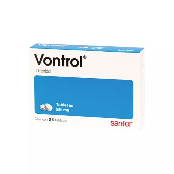 Vontrol® 25 mg 25 Tabletas