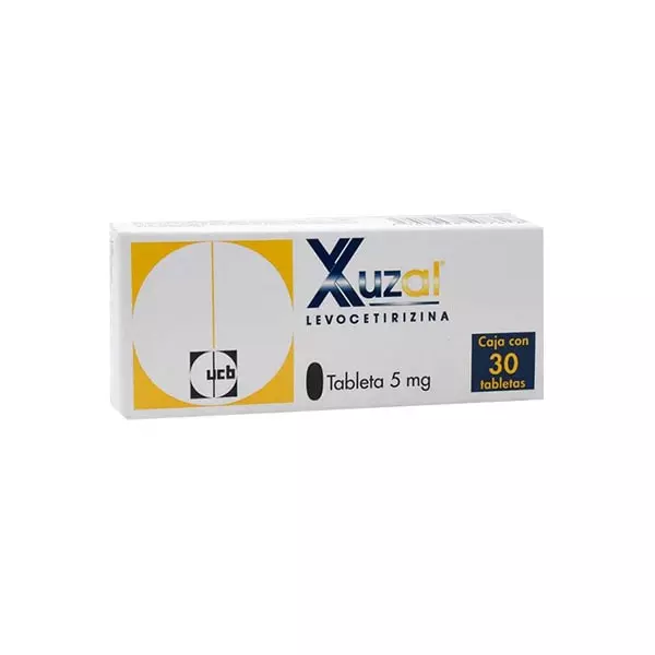 Xuzal 5 mg 30 Tabletas