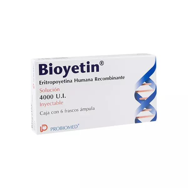 Bioyetin® 4000 Ui 6 Ampolletas 1 ml
