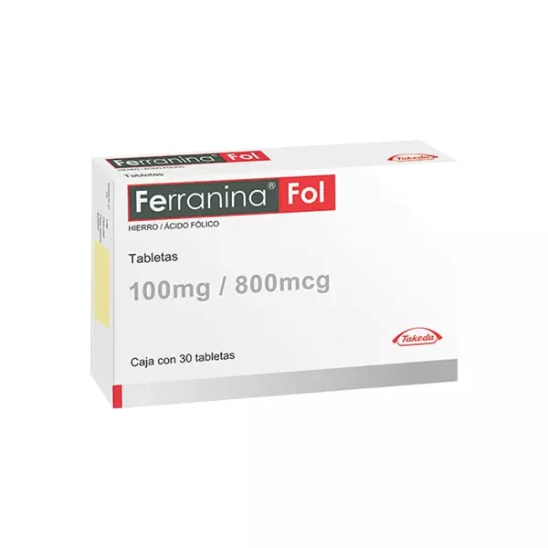 Ferranina® Fol 30 Tabletas