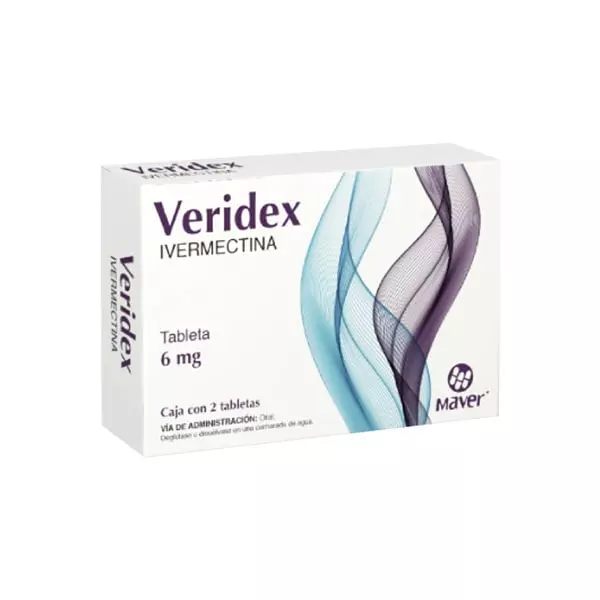 Veridex 6 mg 2 Tabletas