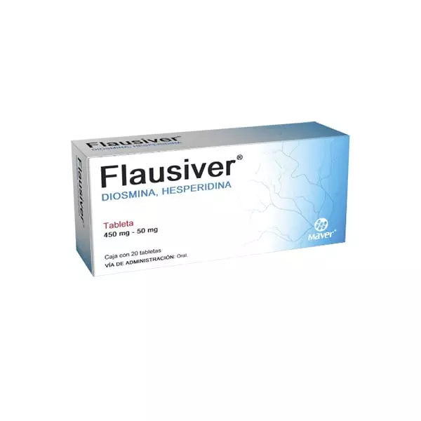 Flausiver 450/50 mg 20 Tabletas