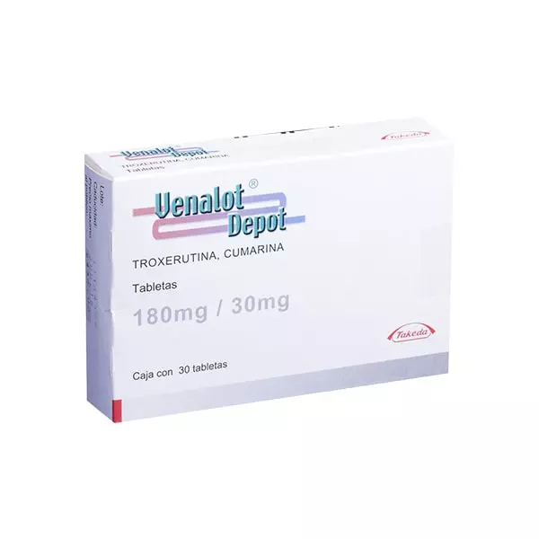 Venalot Depot 180/30 mg 30 Tabletas