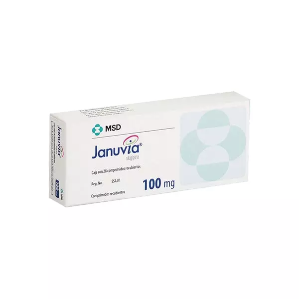 Januvia 100 mg 28 Comprimidos