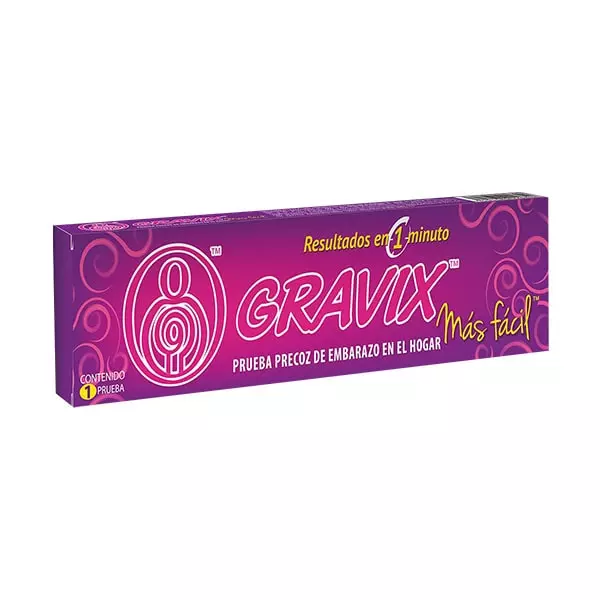 Prueba de Embarazo Gravix Más Fácil