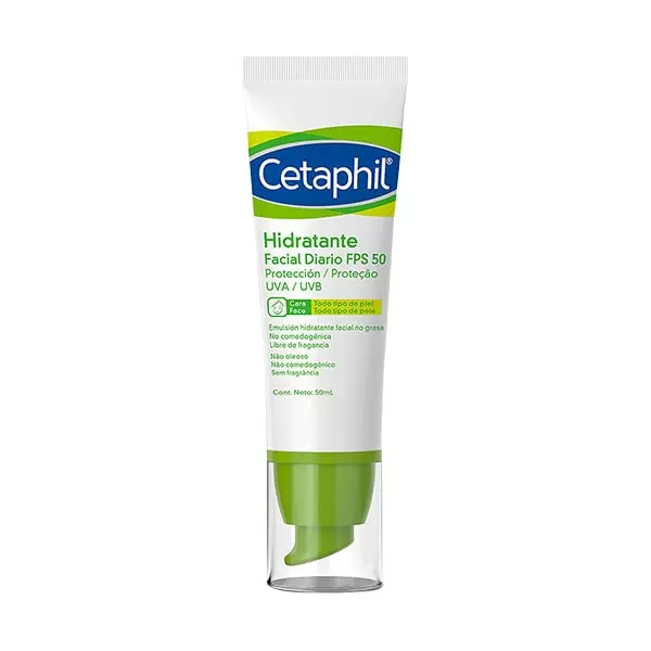 Hidratante Facial Diario FPS 50 50 ml