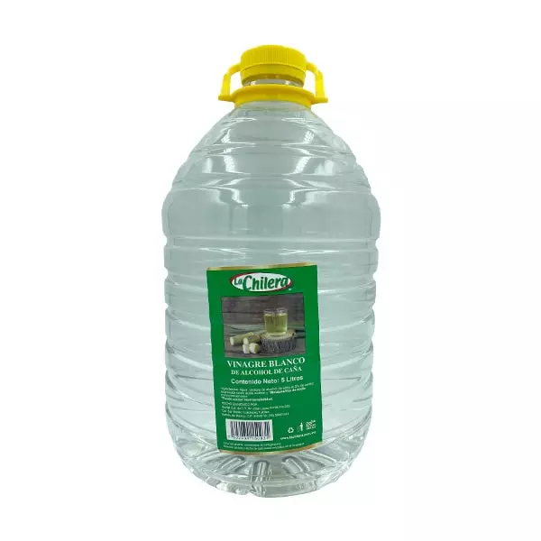 Vinagre Blanco de Alcohol de Caña La Chilera 5 lt