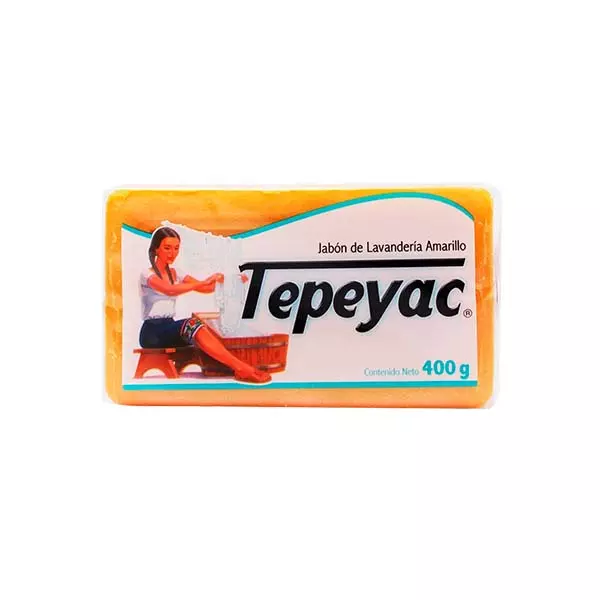 Jabón de Lavandería Amarillo Tepeyac® 400 gr