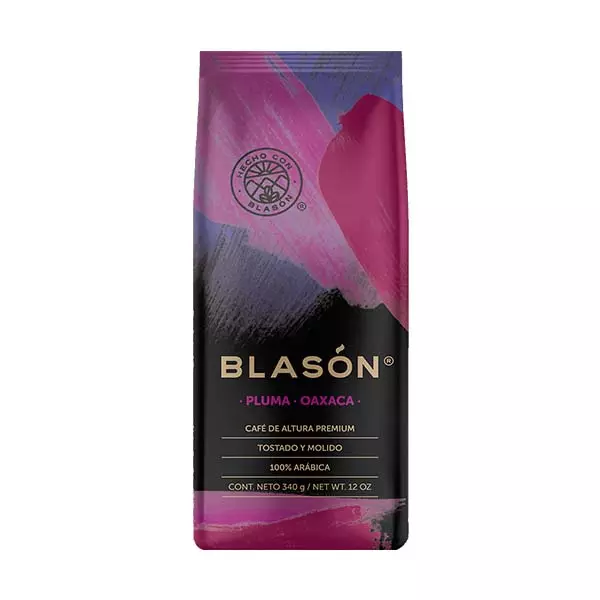 Café Americano Pluma Tostado y Molido Blasón® Gourmet 340 gr